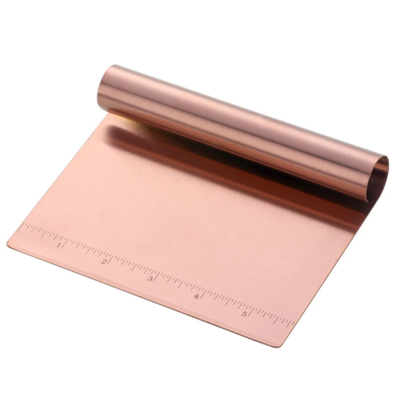 Stainless Steel  Scraping Board Cake Cutting Dough Knife Pizza Scraper Decorating Tool Kitchen Accessories Baking